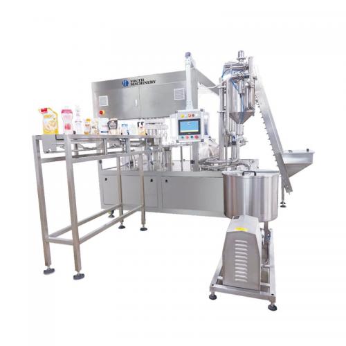 ZCX-6 Type automatic bag filling capping machine