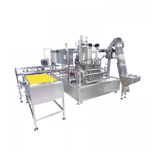 ZCX-8 Type automatic bag filling capping machine